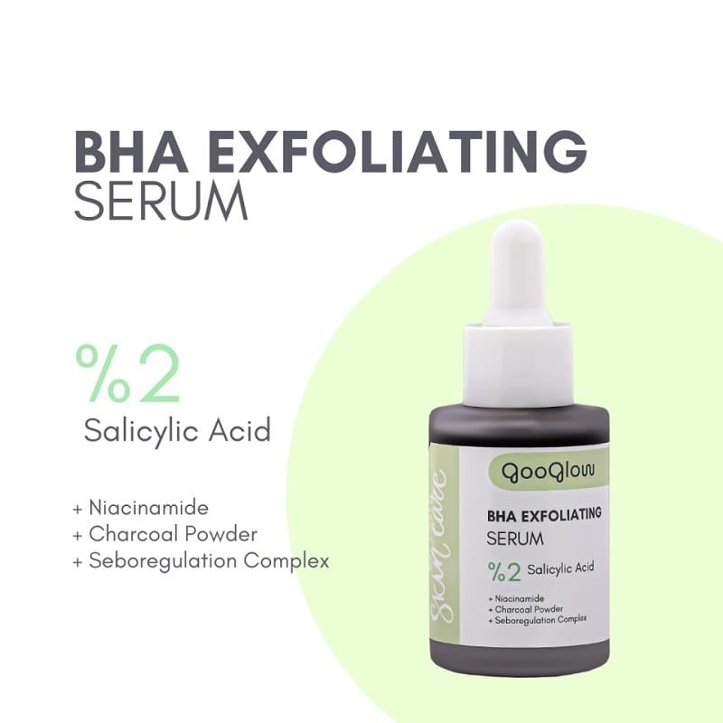 Googlow Googlow BHA Exfoliating Serum Akneye Eğilimli Ciltler İçin Peeling Etkili Serum 30 ml