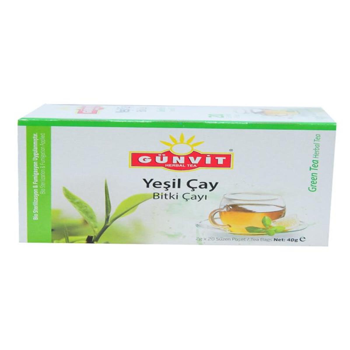 Günvit Günvit Yeşil Çay 20'li