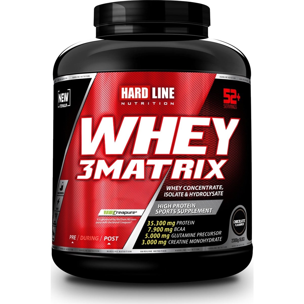 Hardline Hardline Whey 3 Matrix Çikolatalı 2300 gr