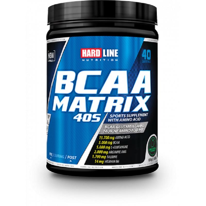 Hardline Nutrition Hardline Nutrition BCAA Matrix Yeşil Elma 600 gr