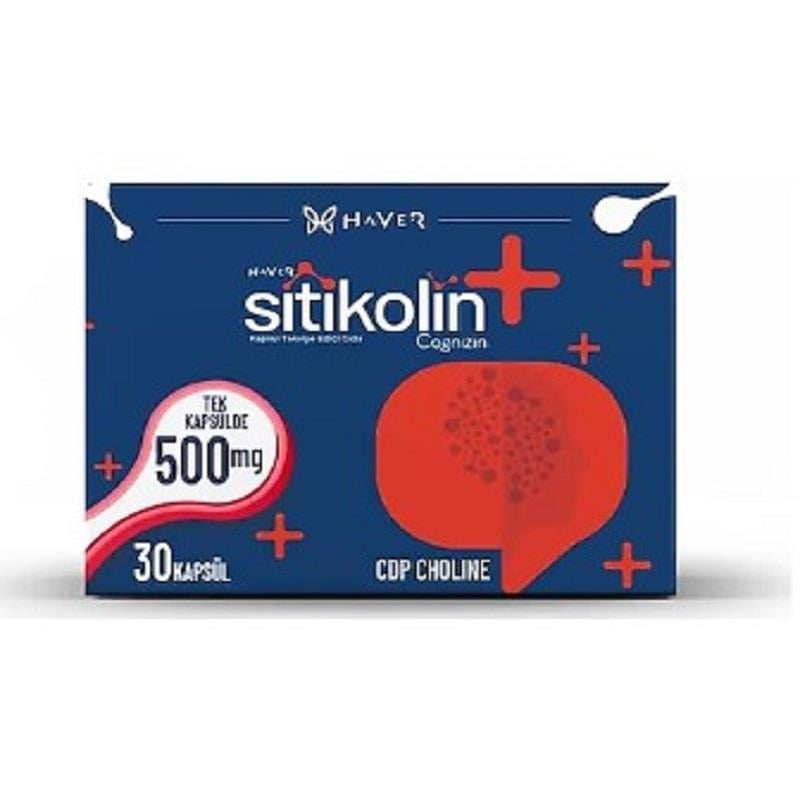 Haver Haver Sitikolin Cognizin 500 mg 30 Kapsül