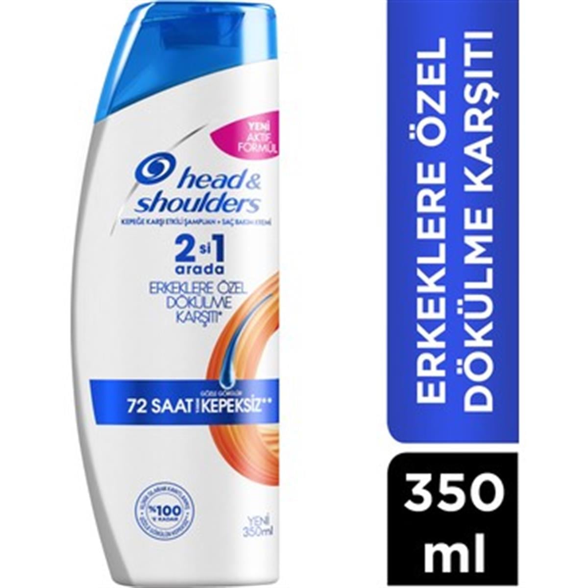 Head & Shoulders Head & Shoulders Erkeklere Özel 2’si 1 Arada Dökülme Karşıtı Kepeğe Karşı Etkili Şampuan 350 ml