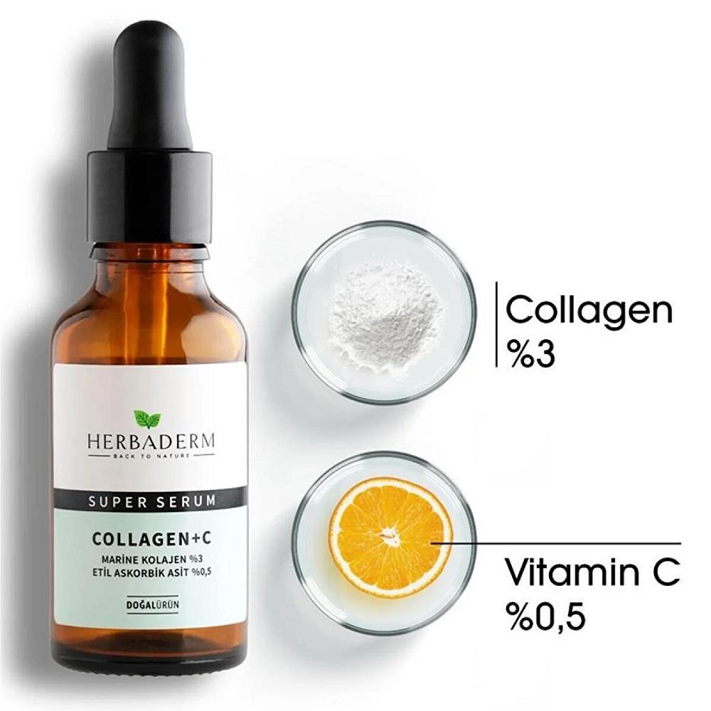Herbaderm Herbaderm Superserum Collagen + Vitamin C 30 ml