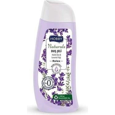 Hobby Hobby Duş Jeli Naturals Relax Kekik Özü Lavanta Yağı 500 ml