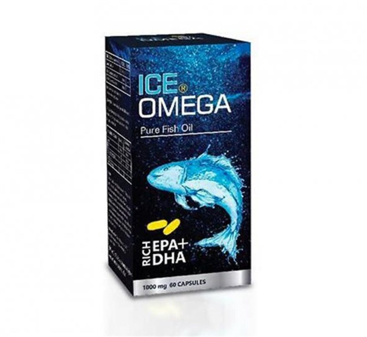 ICE Ice Omega Balık Yağı 1000 mg 60 Kapsül