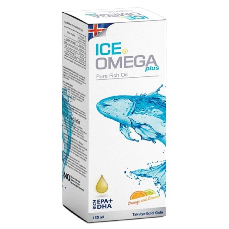 Ice Omega Ice Omega Plus Balık Yağı Şurubu 150 ml
