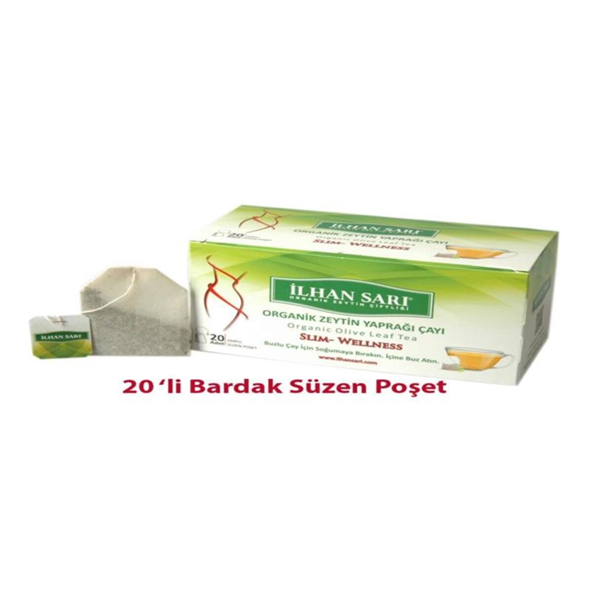 İlhan Sarı İlhan Sarı Organik Zeytin Yaprağı Çayı 20'li