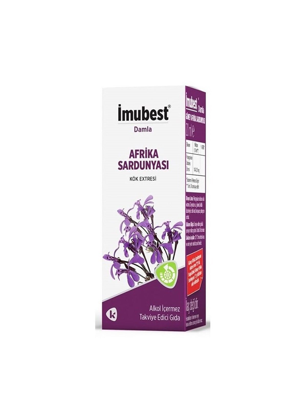 imubest Afrika Sardunyası Damla 50ml SKT:11/2022