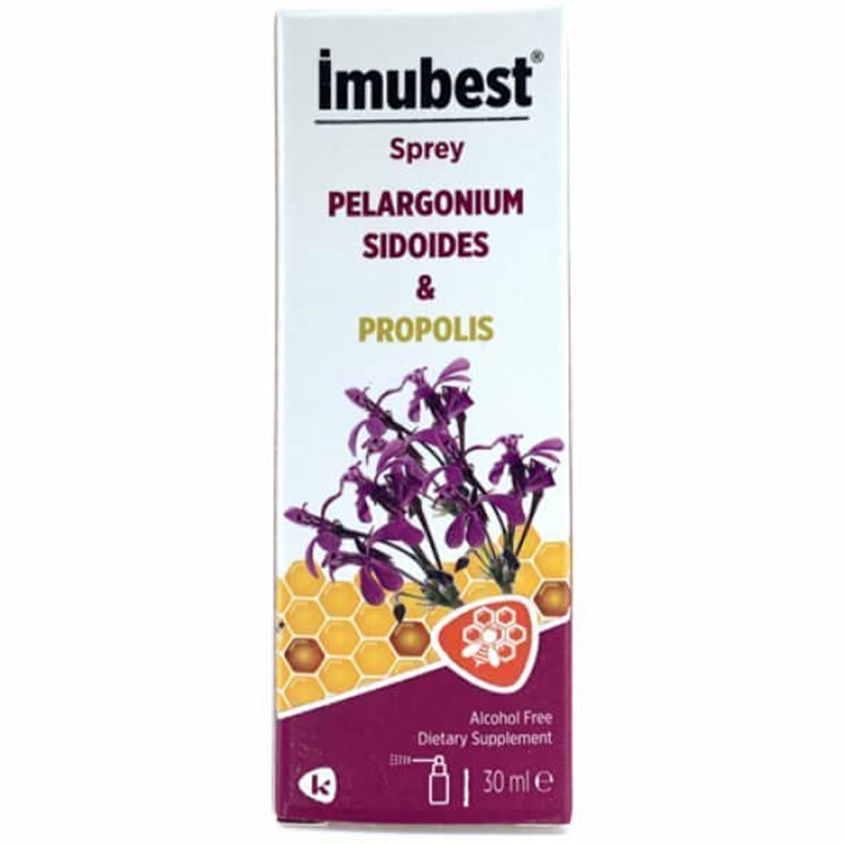 Imubest İmubest Afrika Sardunyası Propolis Sprey Alkolsüz 30 ml
