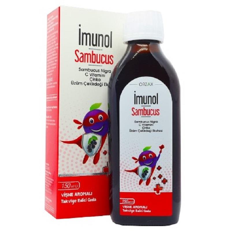 İMUNOL İmunol Sambucus Şurup 150 ml