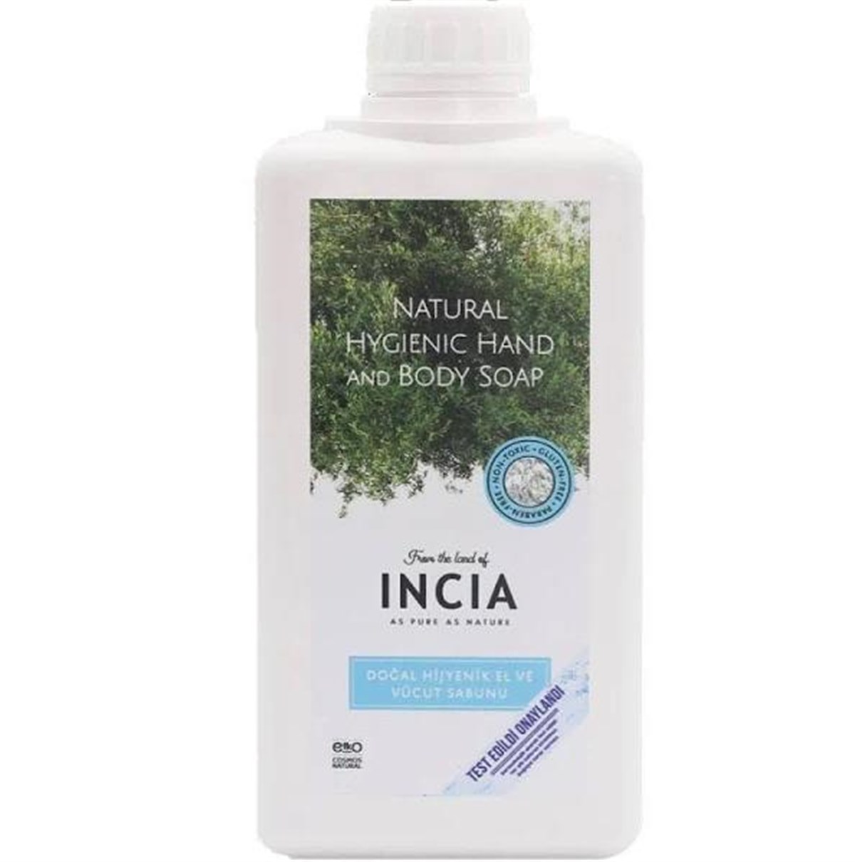 Incia Doğal Hijyenik El ve Vücut Sabunu 1 lt