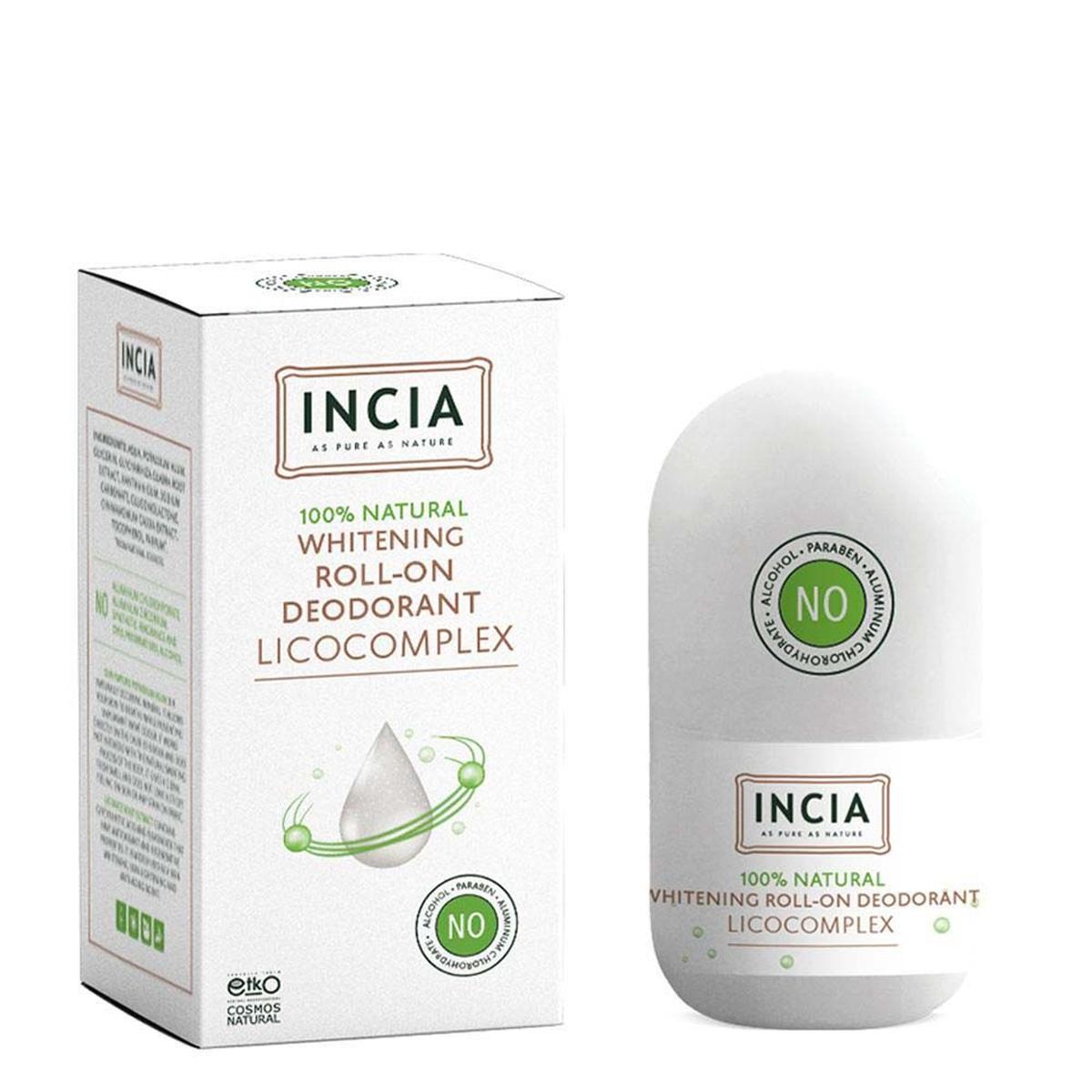 INCİA Incia Doğal Roll-On Deodorant Beyazlatıcı 50 ml