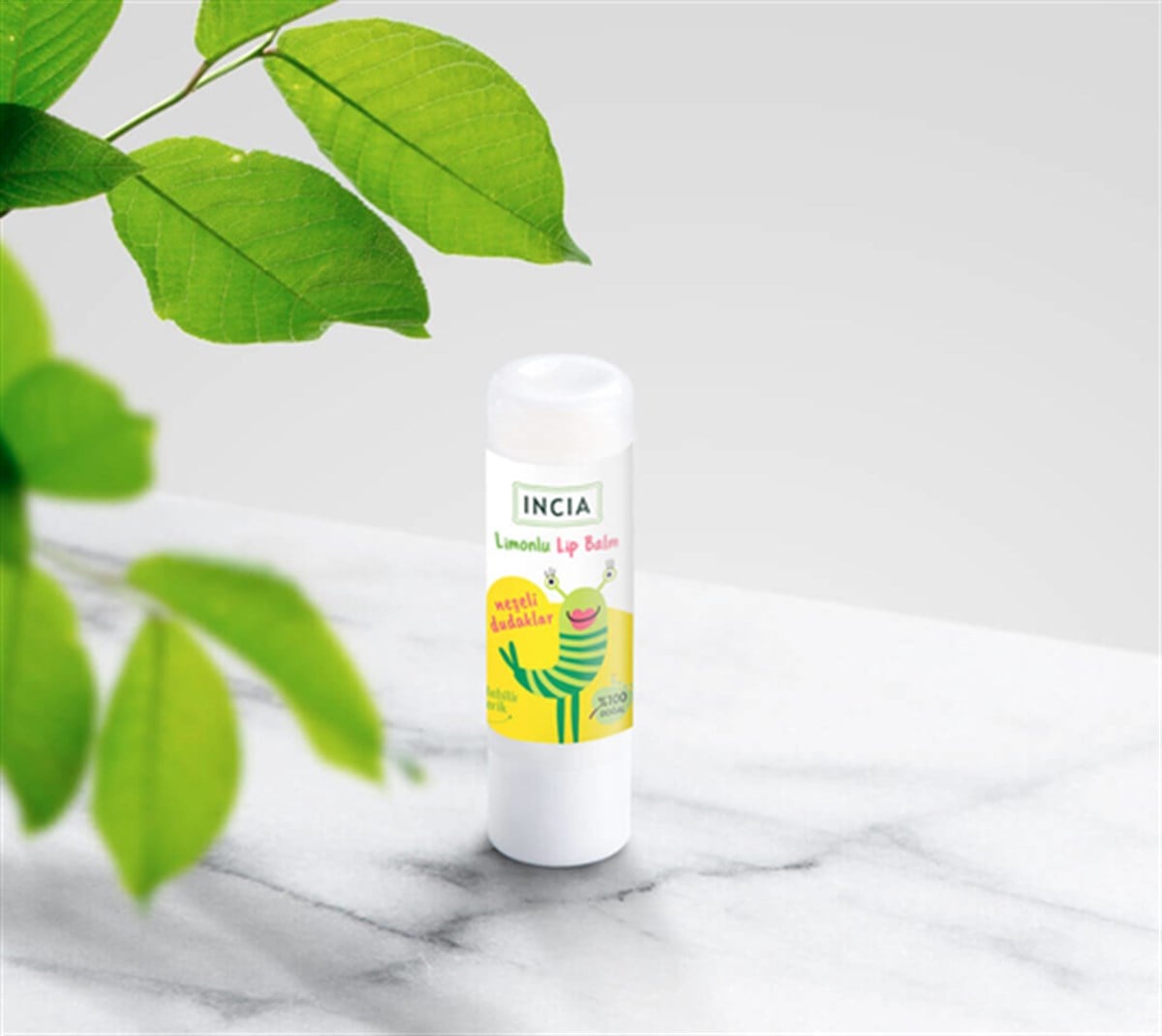 Incia Kids Lip Balm Dudak Besleyici Limon 6 gr