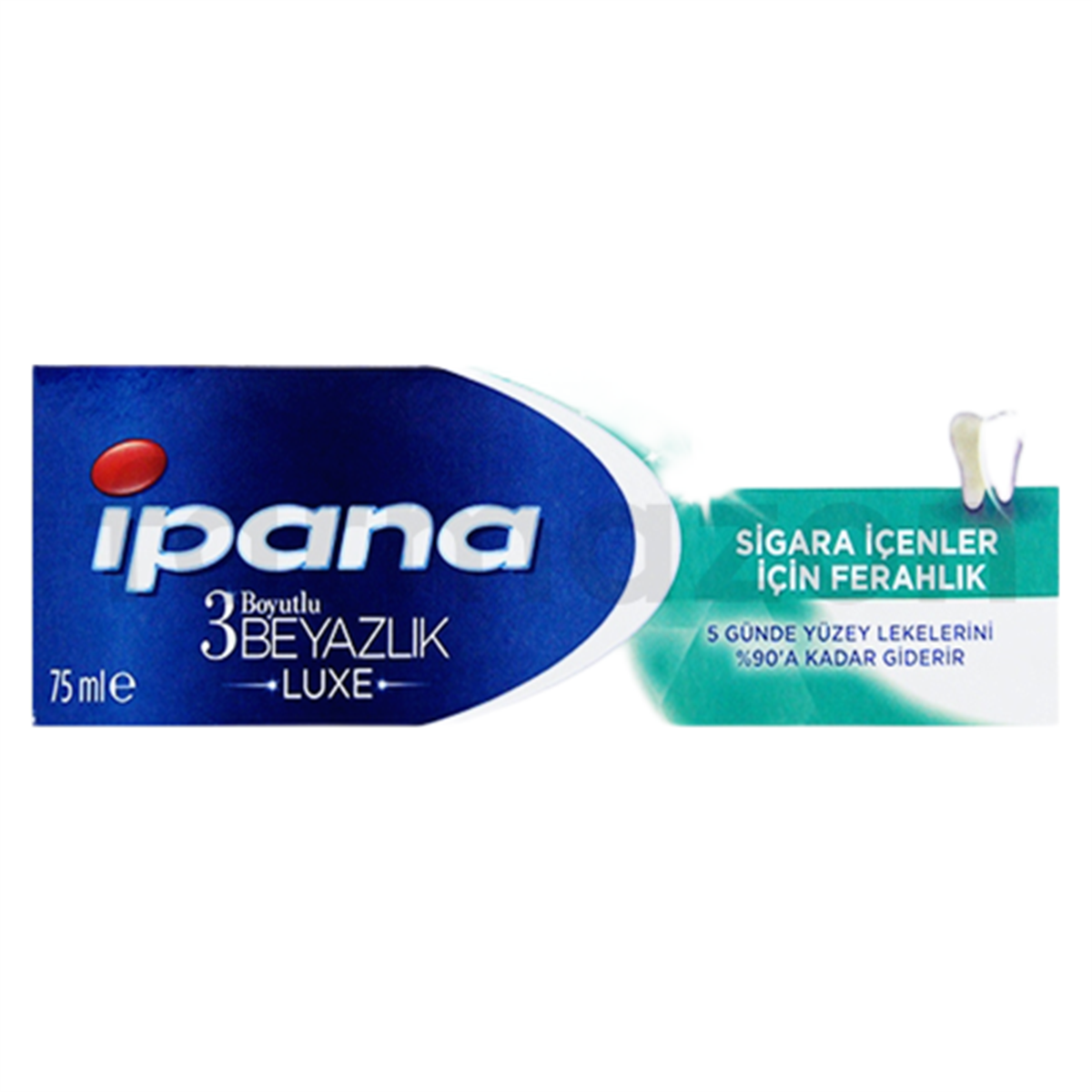 İpana İpana 3 Boyutlu Beyazlık Luxe Sigara İçenler için Ferahlık Sağlayan Diş Macunu 75 ml