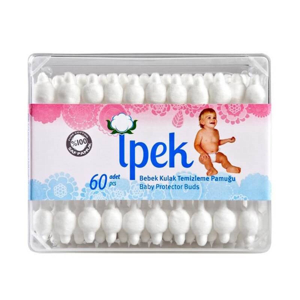 İpek İpek Bebek Kulak Çubuğu 60'lı