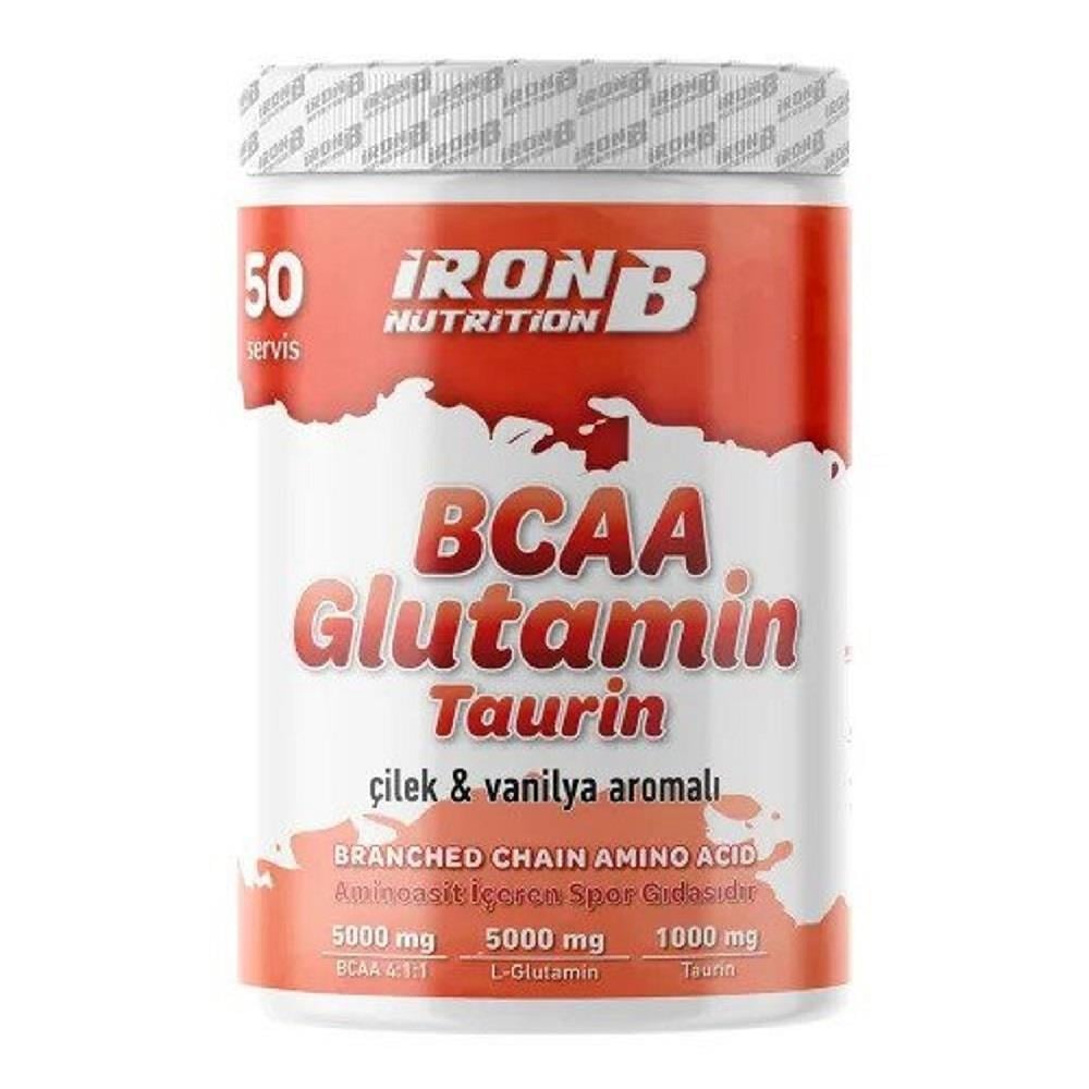 IronB Nutrition Ironb Nutrition BCAA L-Glutamin Çilek & Vanilya 750 gr