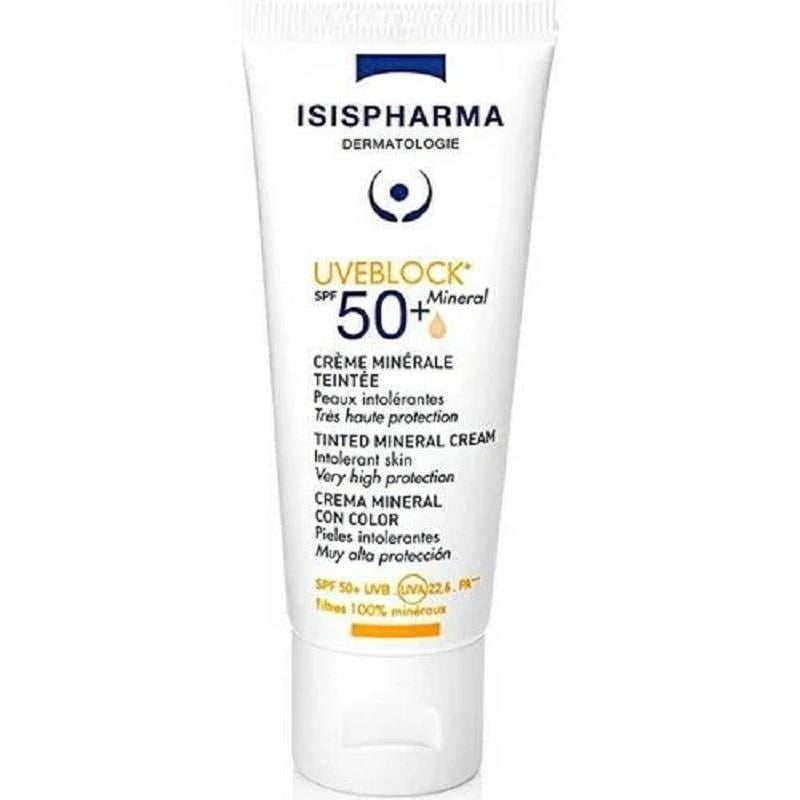 Isis Pharma Isis Pharma Uveblock SPF50+ Tinted Mineral Cream 40 ml