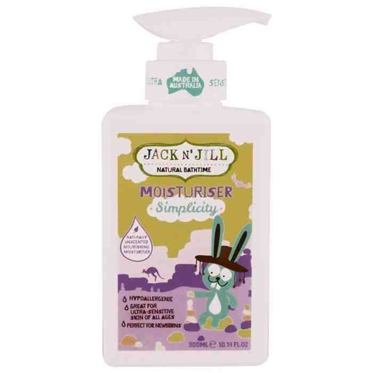 Jack And Jill Jack and Jill Moisturiser Simplicity 300 ml ( Doğal İçerikli Yüz ve Vücut Losyonu )