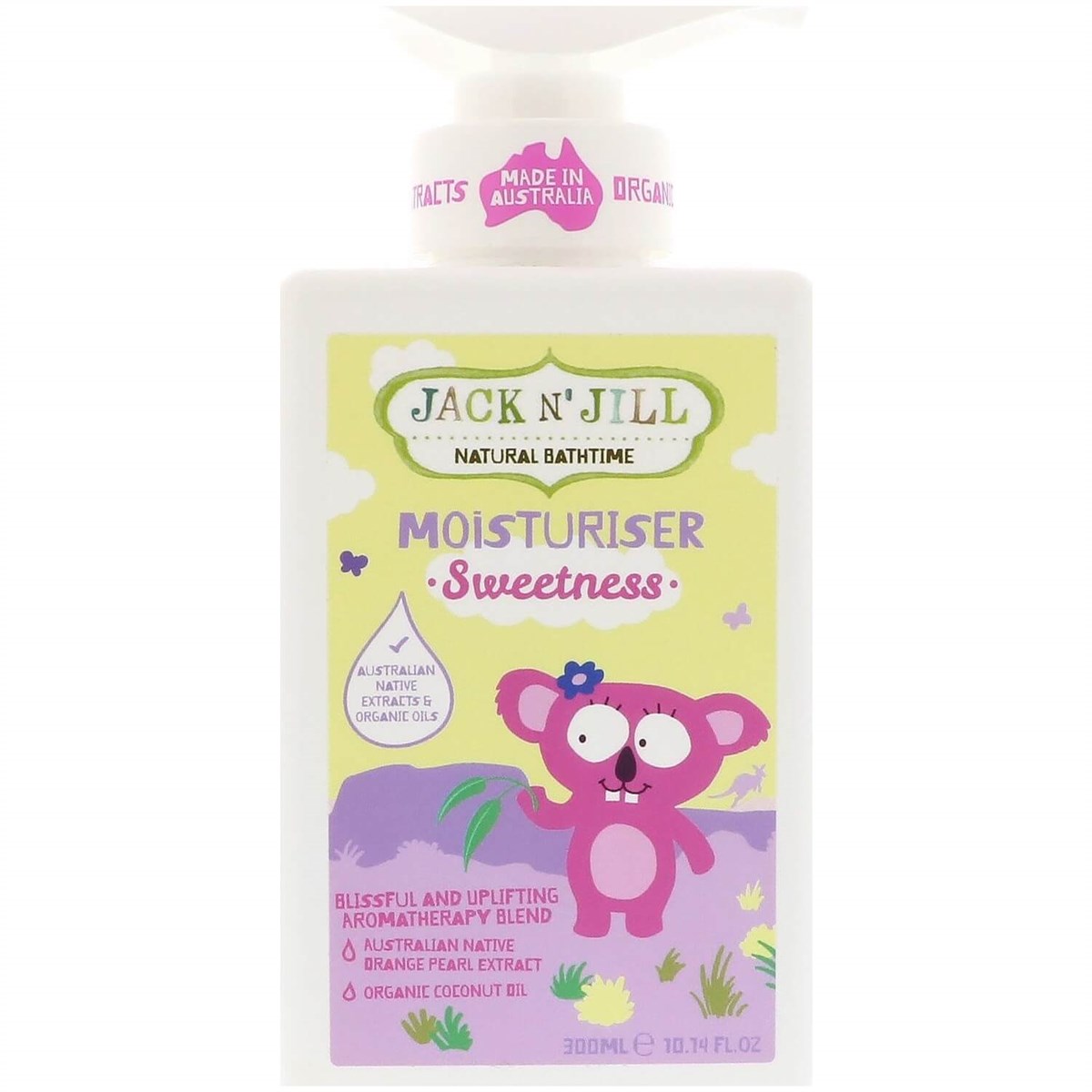 Jack And Jill Jack and Jill Natural Bathtime Moisturiser Sweetness 300 ml ( Doğal İçerikli Yüz ve Vücut Losyonu )