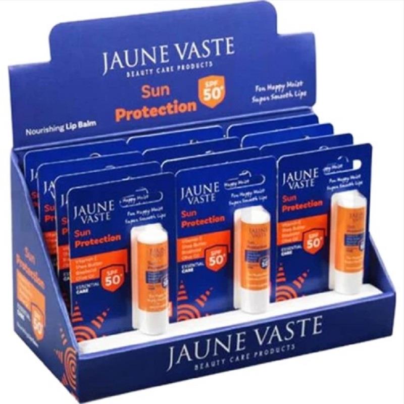 Jaune Vaste Jaune Vaste Sun Protection SPF50+ Lip Stick - 12'li Stand