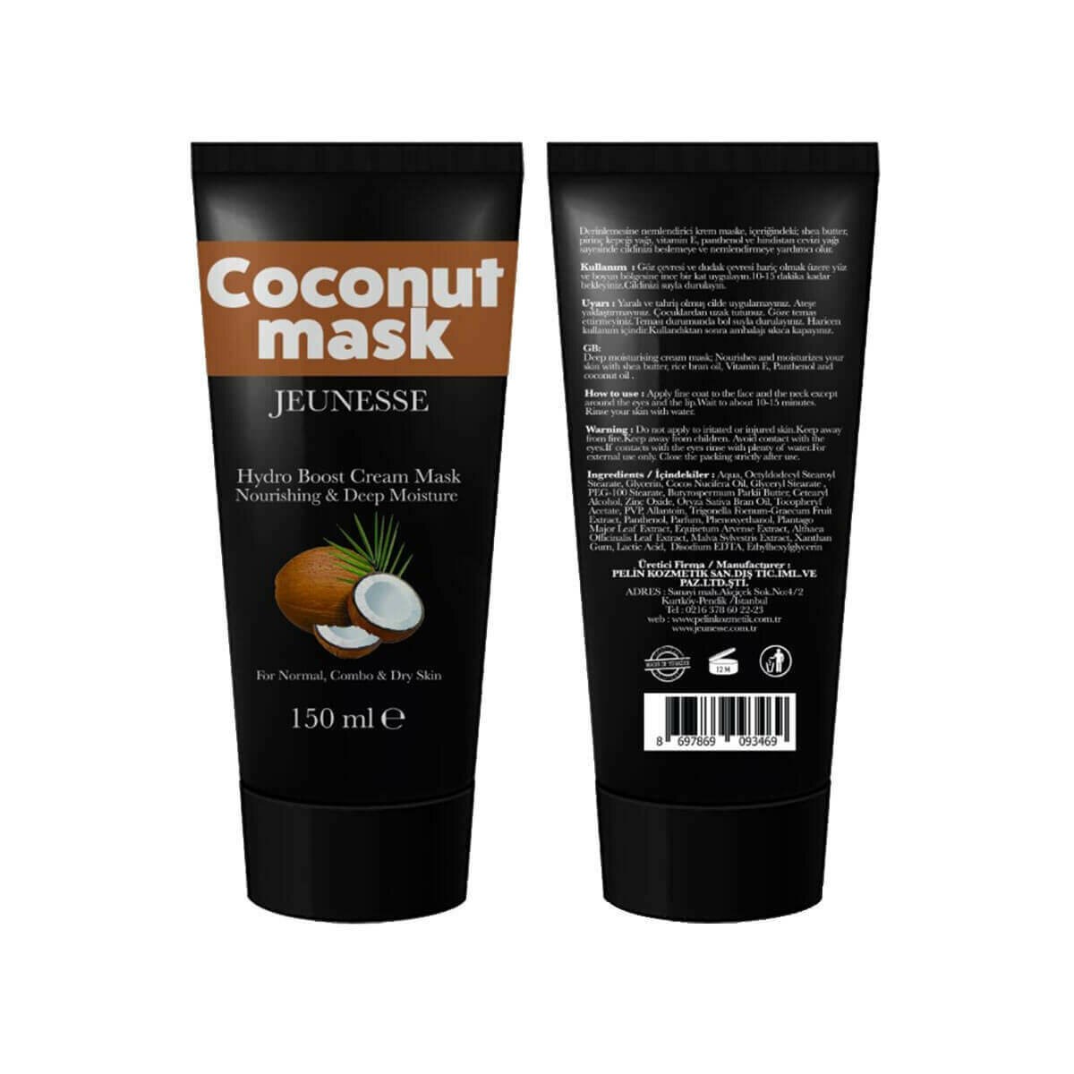 Jeunesse Coconut Mask 150 ml Maske