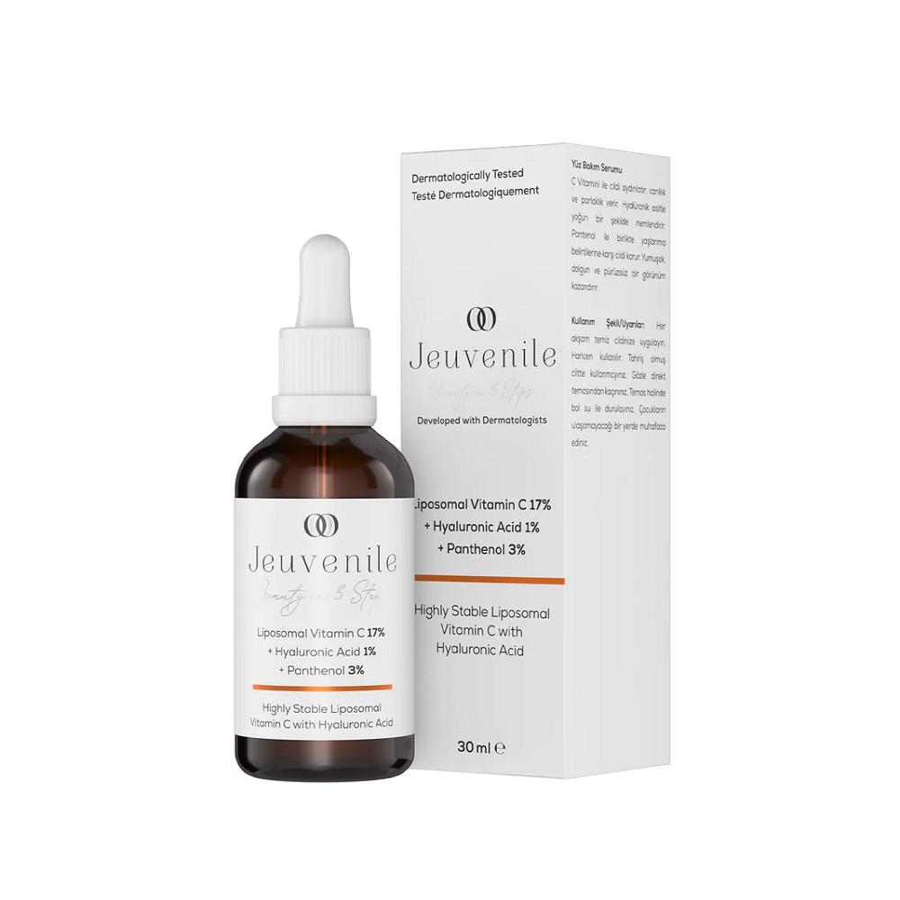 Jeuvenile Jeuvenile Liposomal Vitamin C %17 + Hyaluronic Acid %1 + Panthenol %3 C Vitamini Serumu 30 ml
