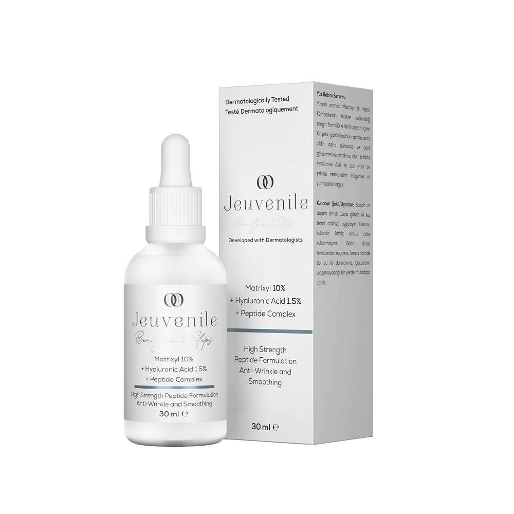 Jeuvenile Jeuvenile Matrixyl %10 + Hyaluronic Acid + Peptide Complex Anti-Age Kırışıklık Karşıtı Serum 30 ml