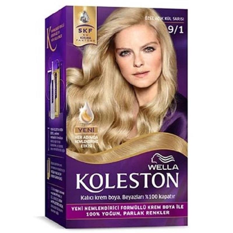 Koleston Koleston Kit Saç Boyası 9/1 Açık Küllü Sarı