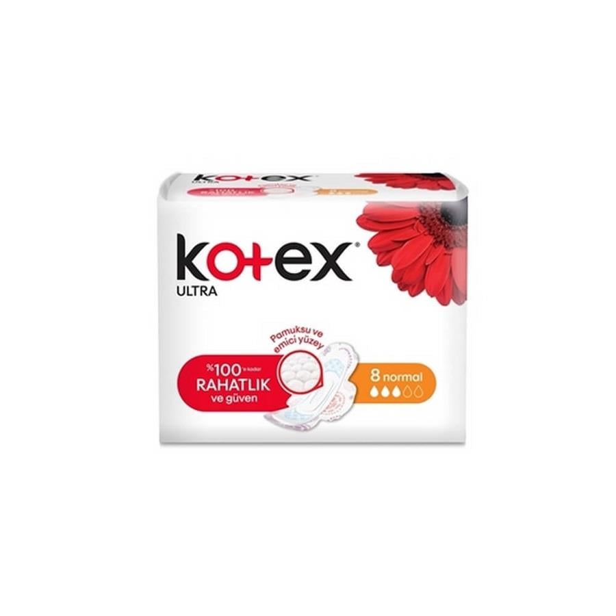 Kotex Kotex Ultra Kanatlı Normal 8'li