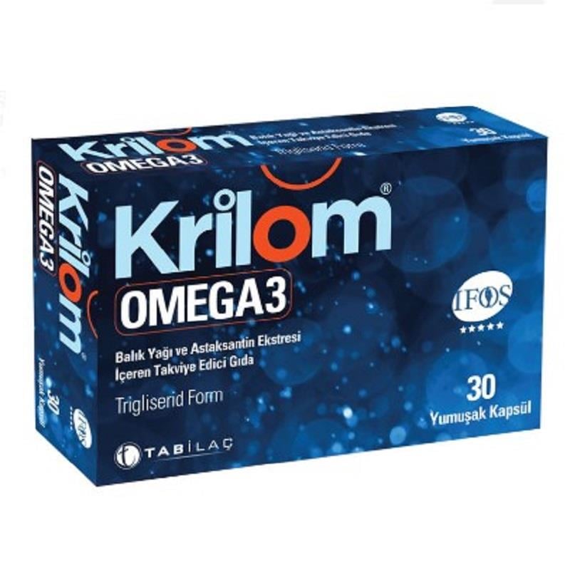KRİLOM Krilom Omega-3 30 Yumuşak Kapsül