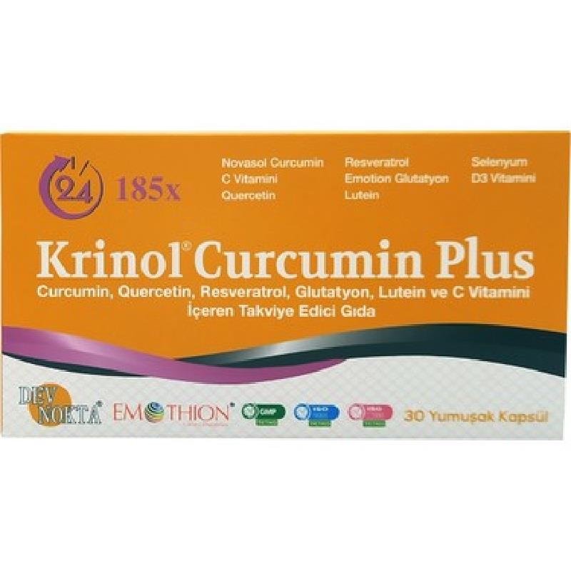 Krinol Krinol Curcumin Plus 30 Yumuşak Kapsül