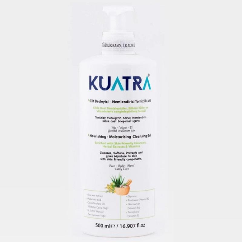 Kuatra Kuatra Cilt Besleyici Nemlendirici Temizlik Jeli Lavanta 500 ml
