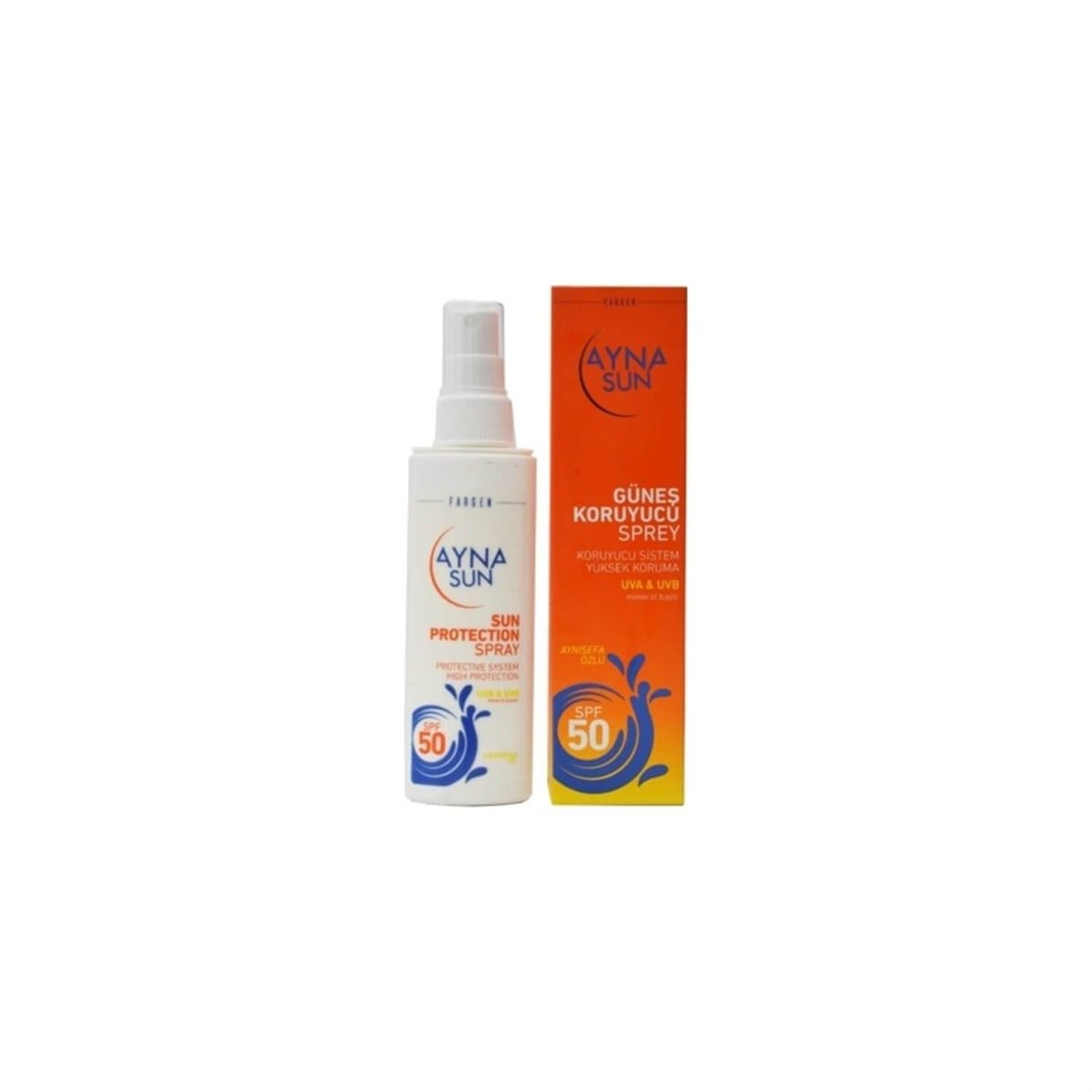 Kuazar Ayna Sun Güneş Koruyucu Sprey SPF50 100 ml