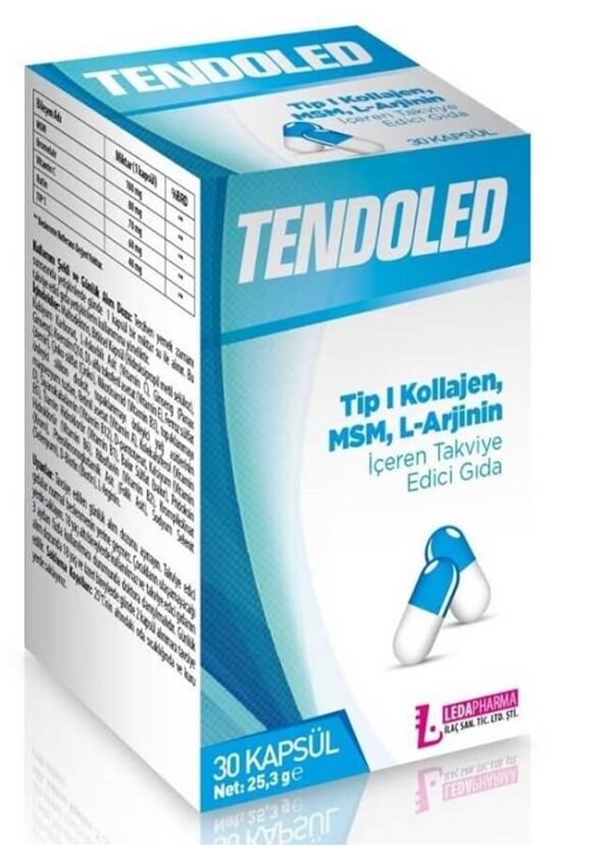 Kuazar Tendoled 30 Kapsül