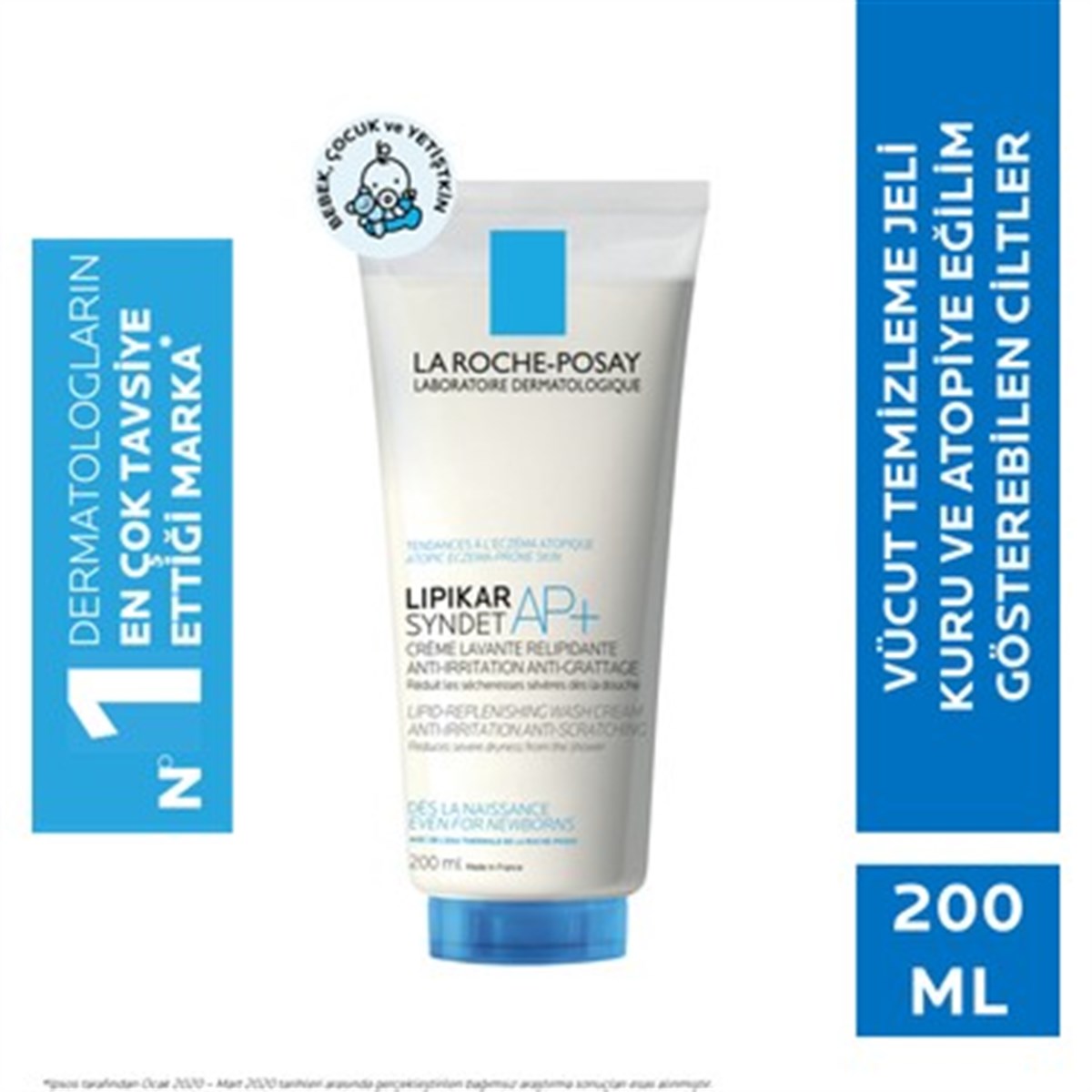 La RocheLa Roche Posay Lıpıkar Syndet Ap+ 200 Ml