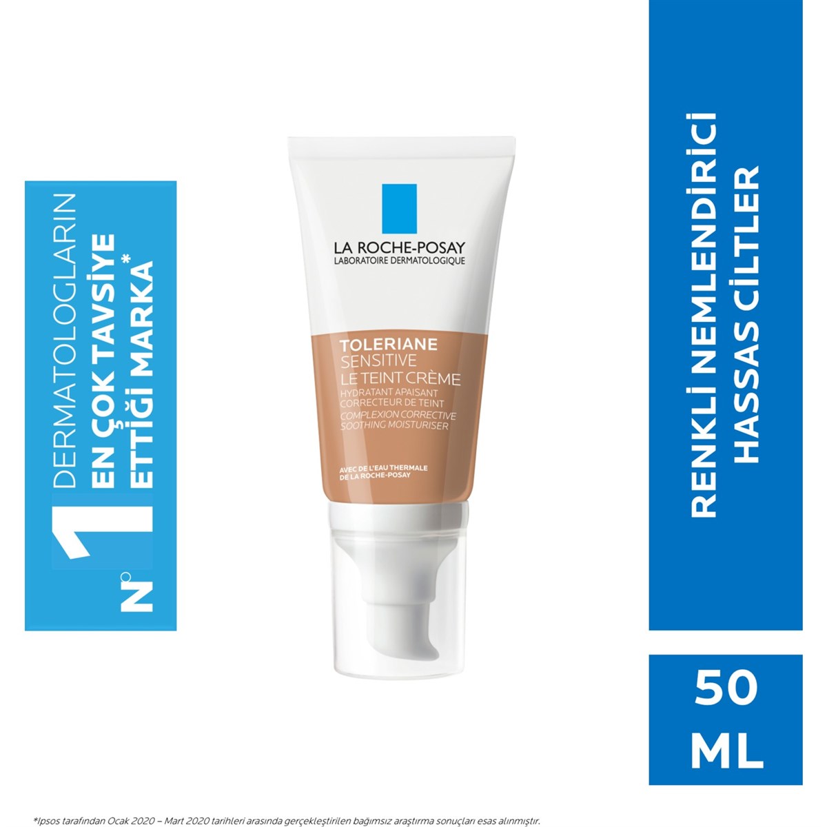 La RocheLa Roche Posay Toleriane Sensitive Soothing Moisturiser 50 ml - Light