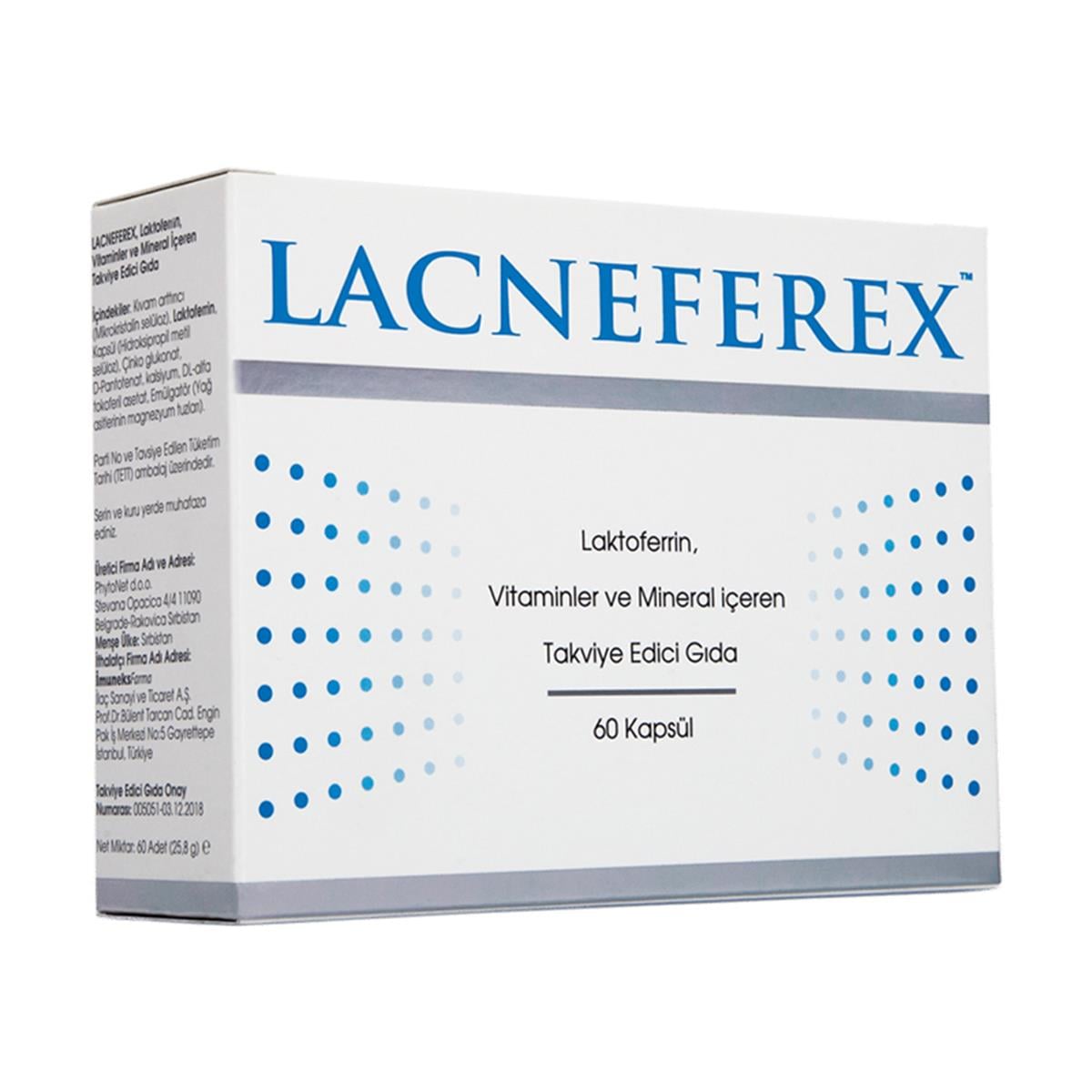 LACNEFEREX Lacneferex 60 Kapsül