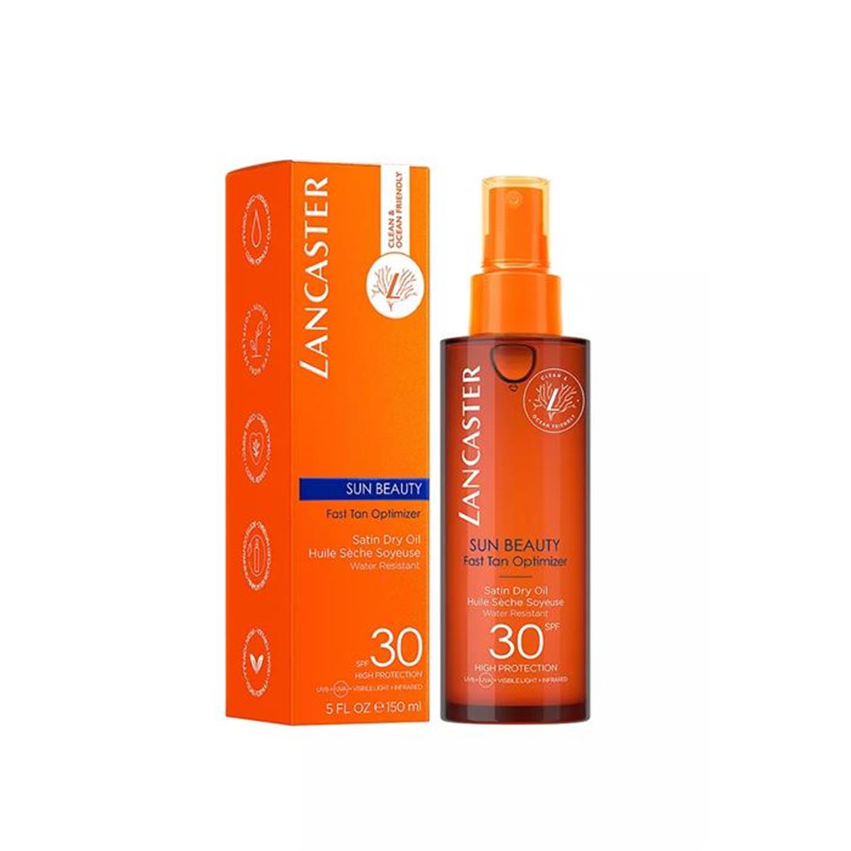 Lancaster Sun Lancaster Sun Beauty Satin Dry Oil SPF30 150 ml