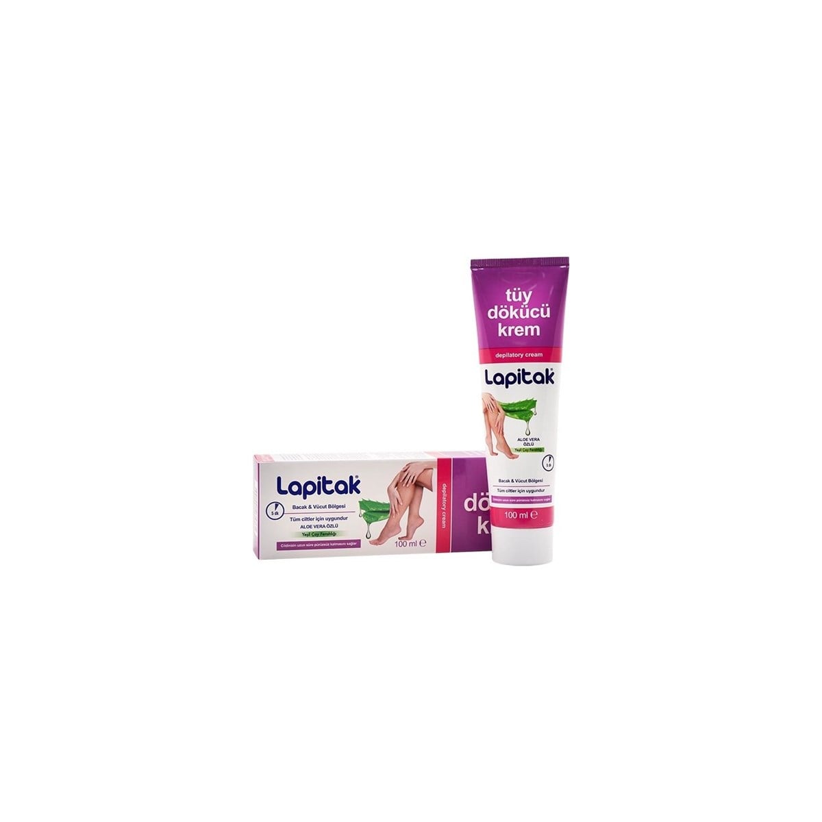 Lapitak Tüy Dökücü Krem Bayan 100Ml