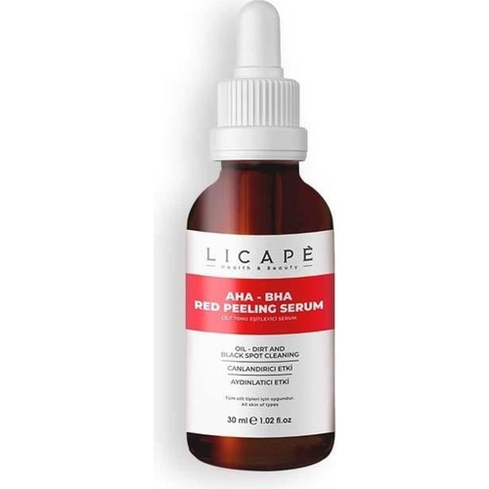 Licape Licape Cilt Canlandırıcı %10 AHA %2 BHA Red Peeling Serum 30 ml