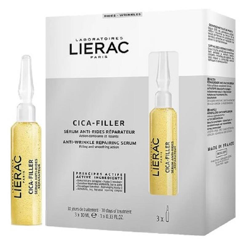 Lierac Paris Lierac Paris Cica-Filler Serum Tüm Cilt Tipleri İçin Kırışıklık Karşıtı Onarıcı Serum 3 x 10 ml