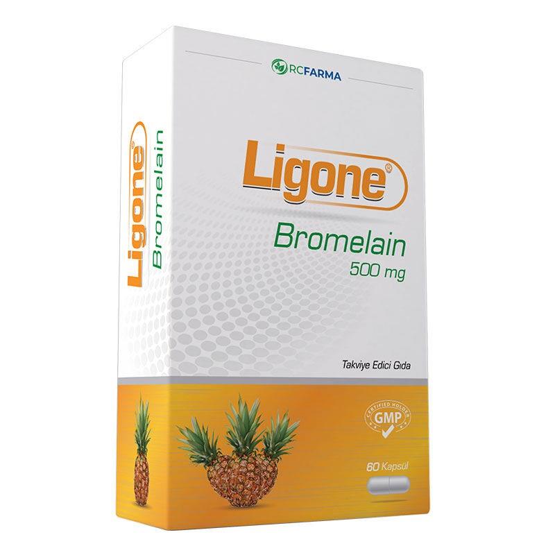 Ligone Ligone Bromelain 500 mg 60 Kapsül