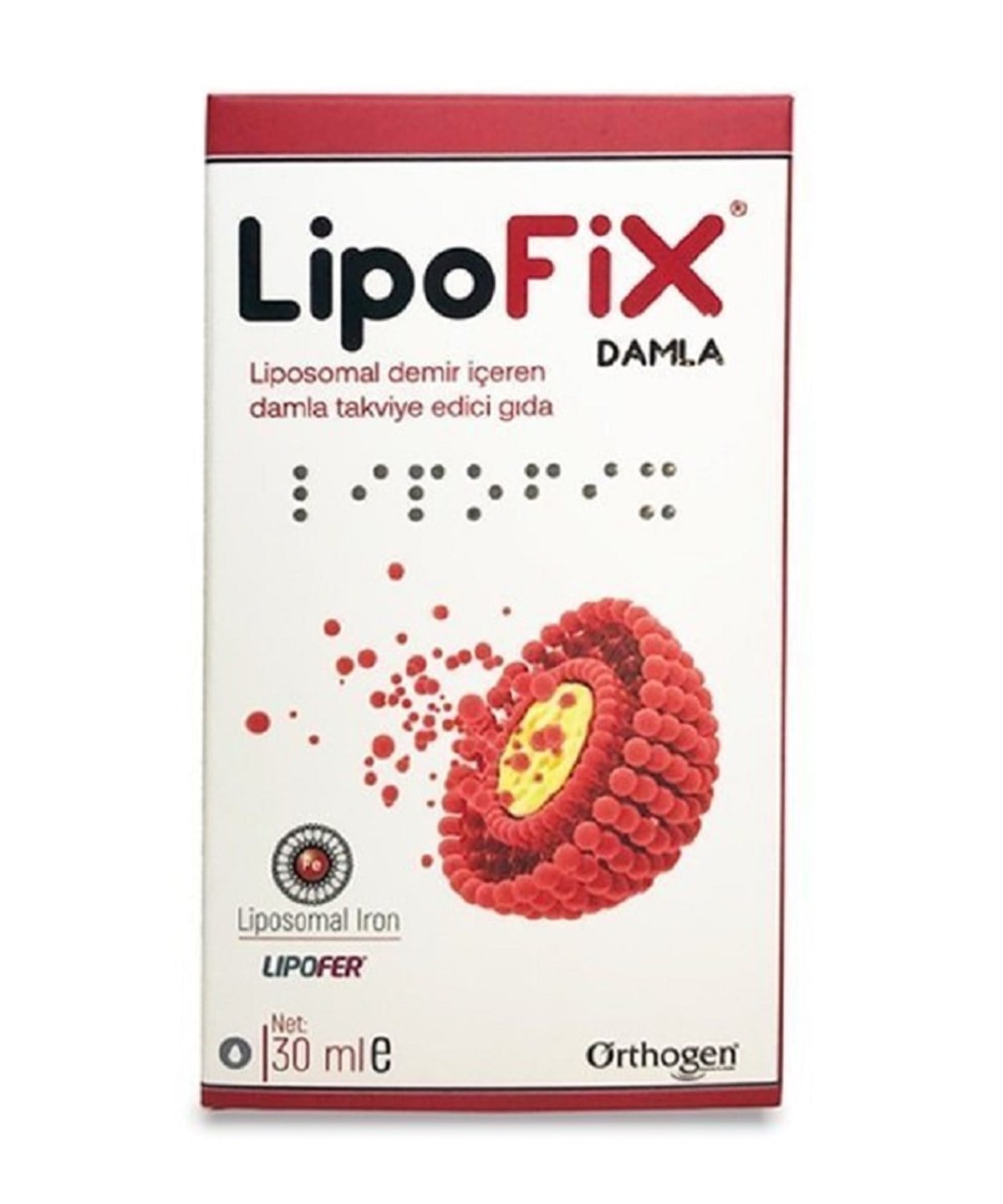 Lipofix Lipofix Damla Liposomal Iron 30 ml