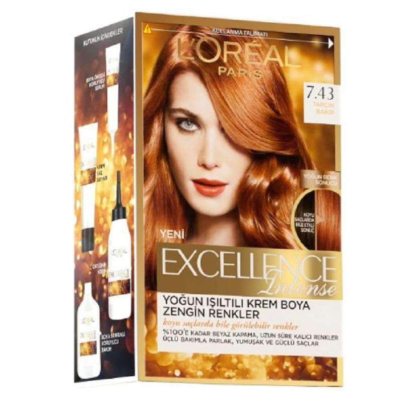 L'Oreal Paris L'Oreal Paris Excellence Intense Saç Boyası 7.43