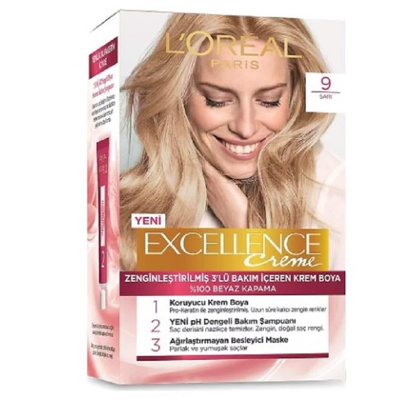 L'Oreal Paris L'Oreal Paris Excellence Saç Boyası 9 Sarı