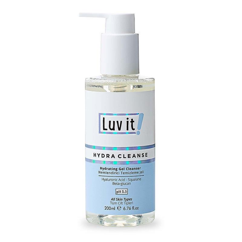 Luv It Luv It Nemlendirme Etkili Yüz Temizleme Jeli Kuru ve Normal Ciltler 200 ml