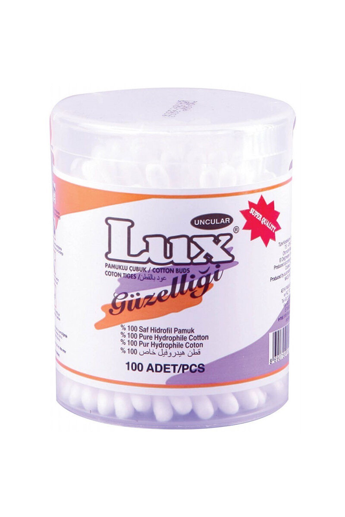 Lux Kulak Çubuğu 100'Lü