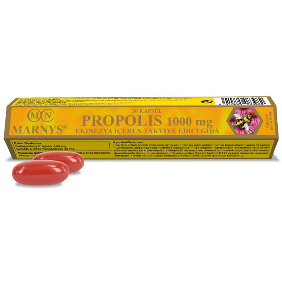 MARNYS Marnys Propolis 1000 mg 30 Kapsül
