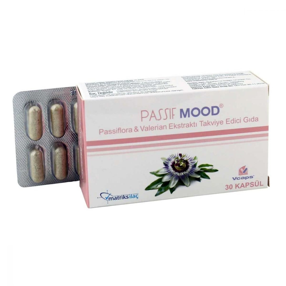 MATRİKS Matriks İlaç Passiflora Mood 30 Kapsül