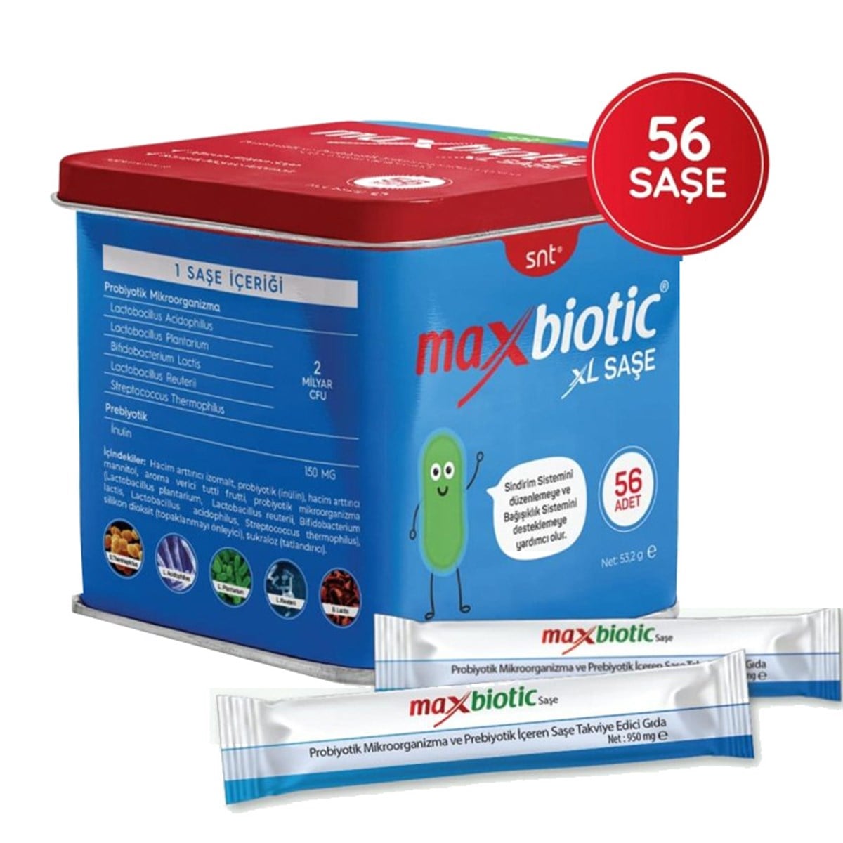 MAXBİOTİC Maxbiotic XL 56 Saşe